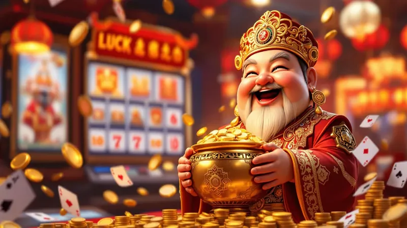 หน้าสล็อตของ king9 ที่แสดงรีลและสัญลักษณ์เกม